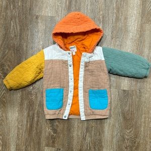 Christian Robinson x Target Boys Colorblock Cotton Gauze Padded Jacket 2T